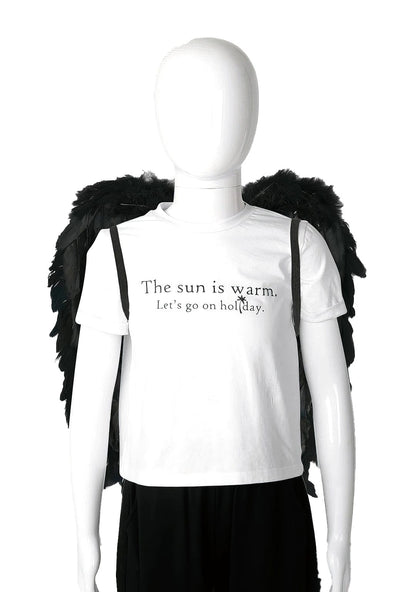 RAVEOWN | Ailes Nocturnes | RavenGlow Noir / Taille Unique