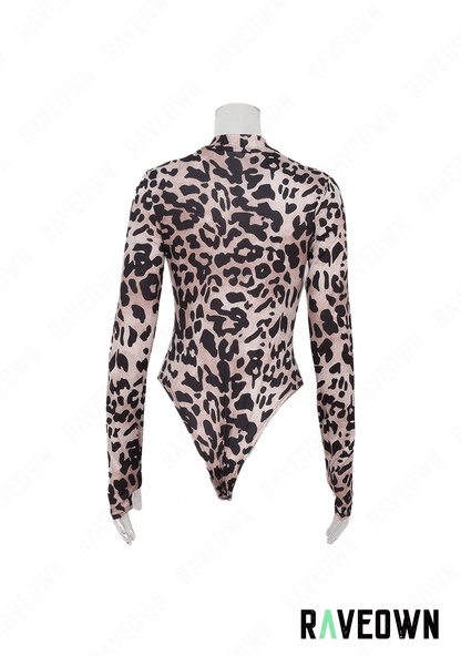 RAVEOWN | Body à découpe Léopard | Sauvage