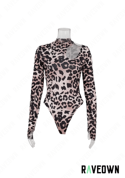 RAVEOWN | Body à découpe Léopard | Sauvage
