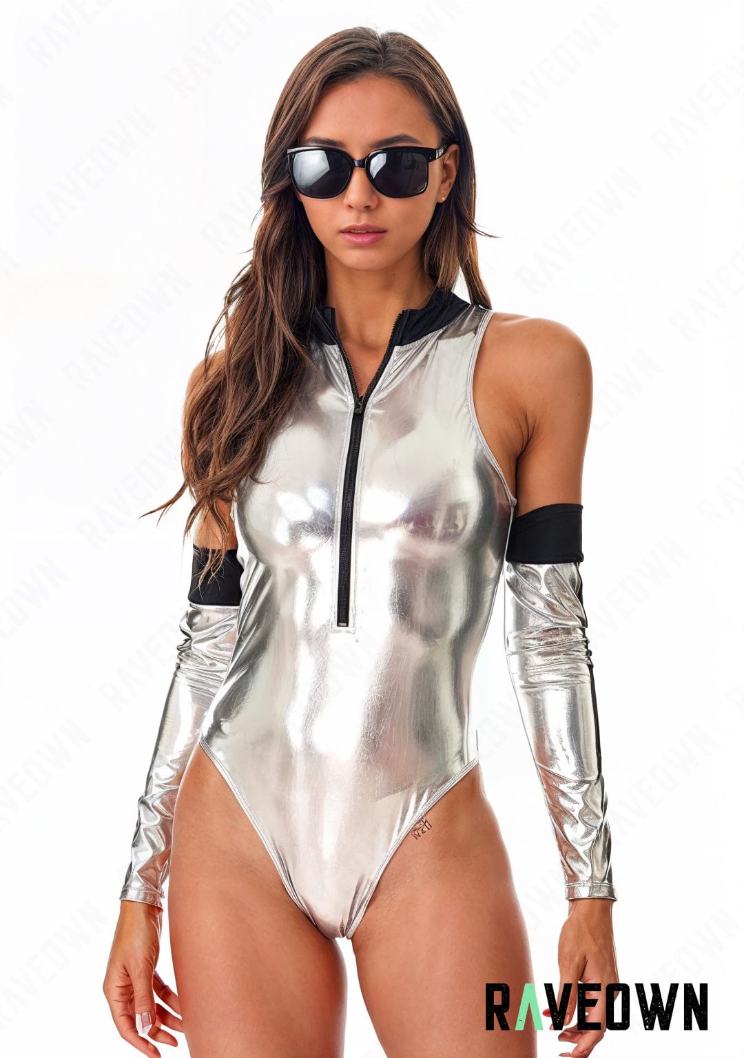 RAVEOWN | Body Astronaute et Manches | Moon Silver