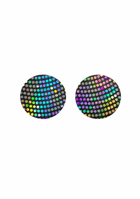 RAVEOWN | Cache-Têtons Rond | Disco 1pair 8 / one Taille