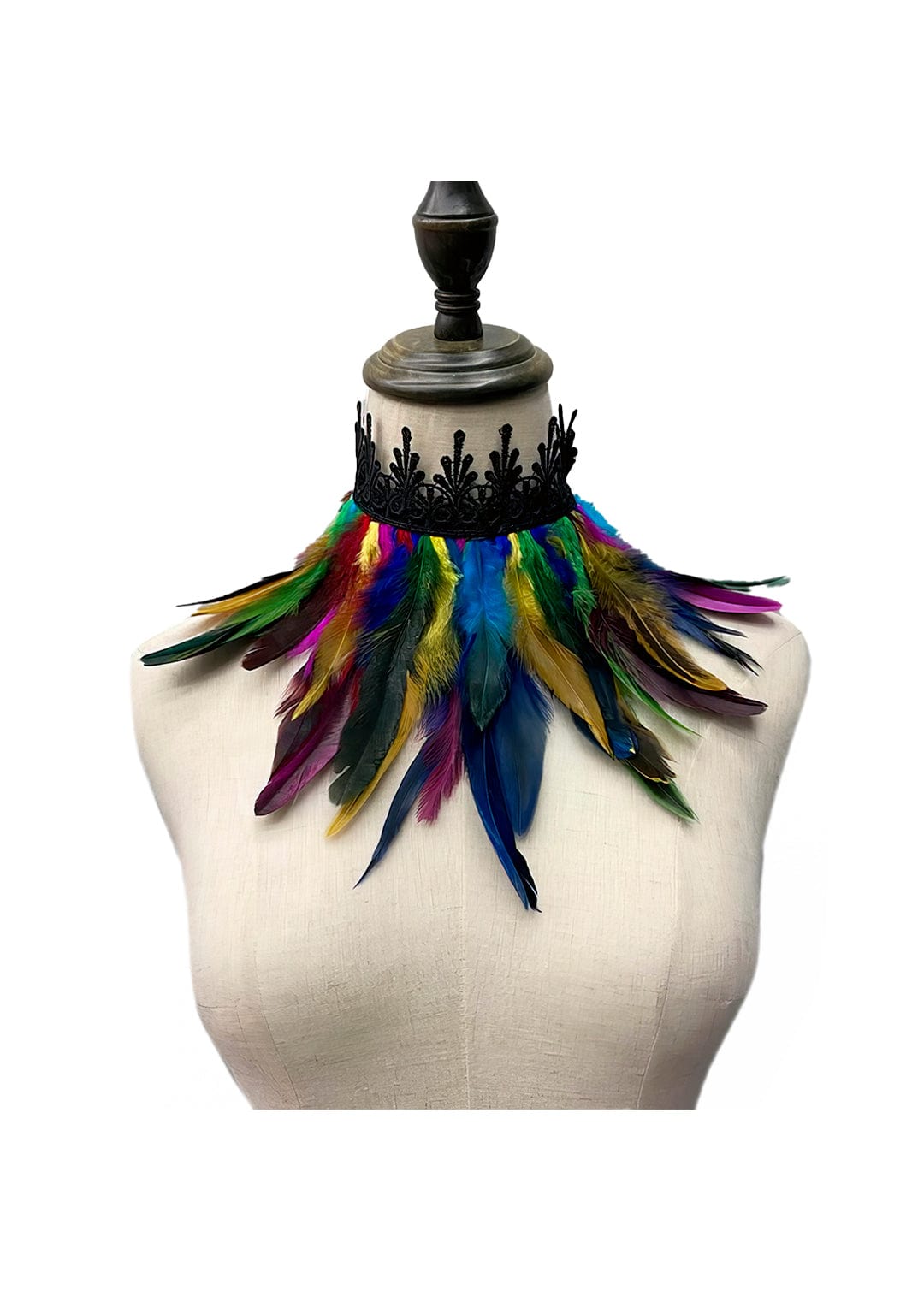 RAVEOWN | Collerette Plumes | RavenGlow Couleur