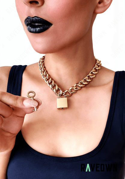 RAVEOWN | Collier Chaîne Cadenas | RÆVEN