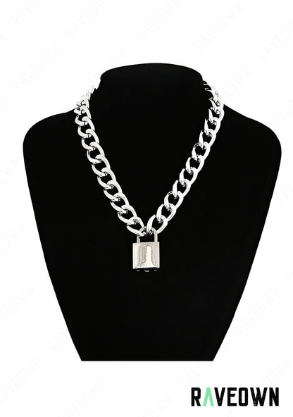 RAVEOWN | Collier Chaîne Cadenas | RÆVEN Argenté