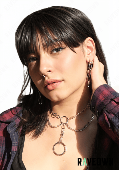 RAVEOWN | Collier Chaîne Industriel Anneau | RÆVEN