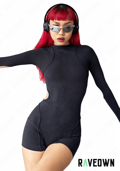 RAVEOWN | Combi Short Noir | Go.Rave