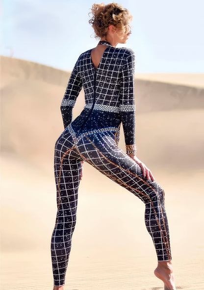 Combinaison Moulante à Strass | SHINE