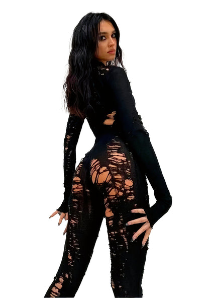 Combinaison Sexy Déchiré