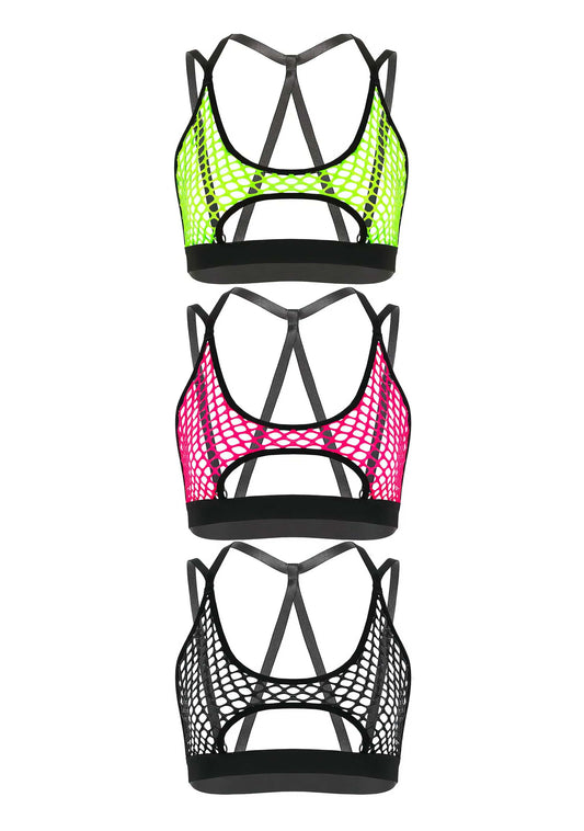 RAVEOWN | Crop Top Maille Rave