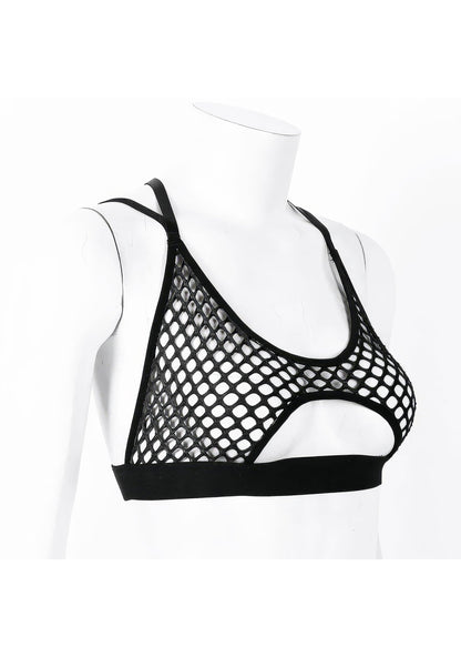 RAVEOWN | Crop Top Maille Rave