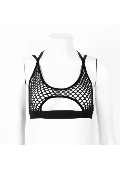 RAVEOWN | Crop Top Maille Rave