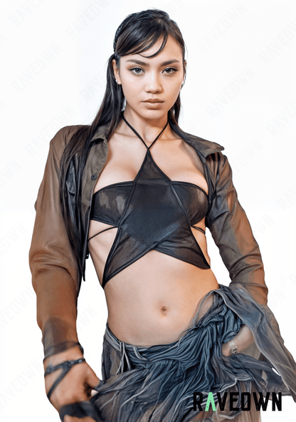 RAVEOWN | Crop top stars | High.Rave