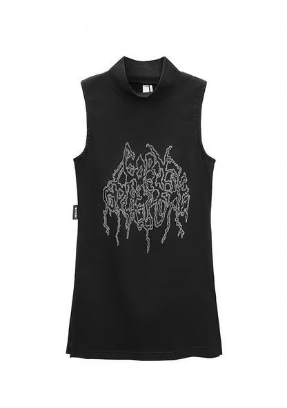 RAVEOWN | Débardeur Noir motif Rave | G.Rave