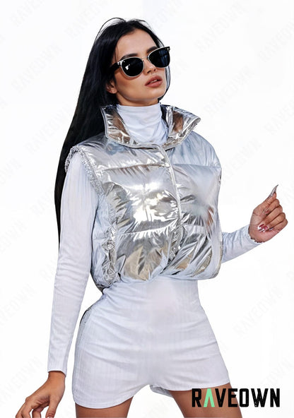 Doudoune Argenté | MOON SILVER