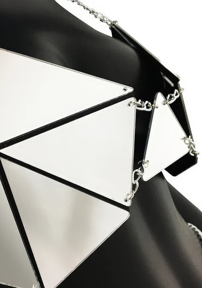 RAVEOWN | Ensemble Festival Miroir Étincelant Argenté / One Taille