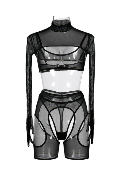 RAVEOWN | Ensemble Lingerie et Boléro | MUZISKAT