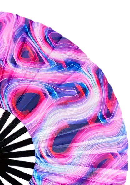 Eventail Trippy Purple