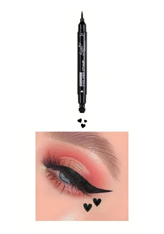 RAVEOWN | Eyeliner Noir Dual | Coeur 1