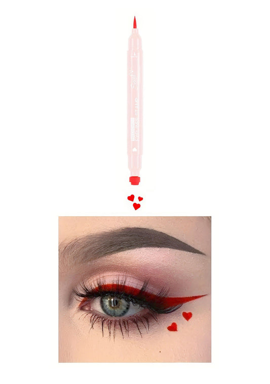 RAVEOWN | Eyeliner Rouge Dual | Coeur 7