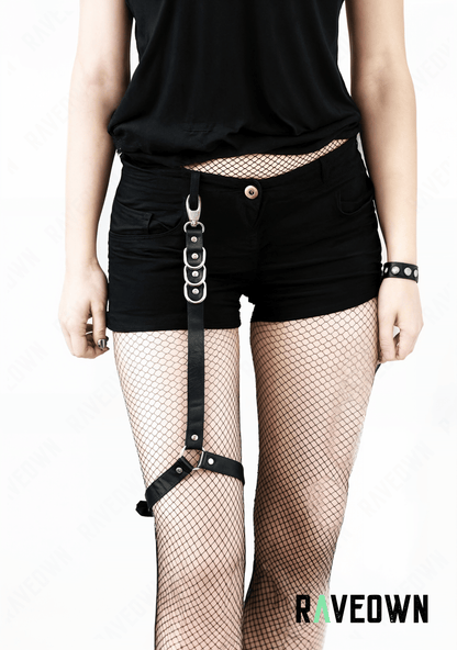 RAVEOWN | Harnais Jambe Femme | Sm-Rave