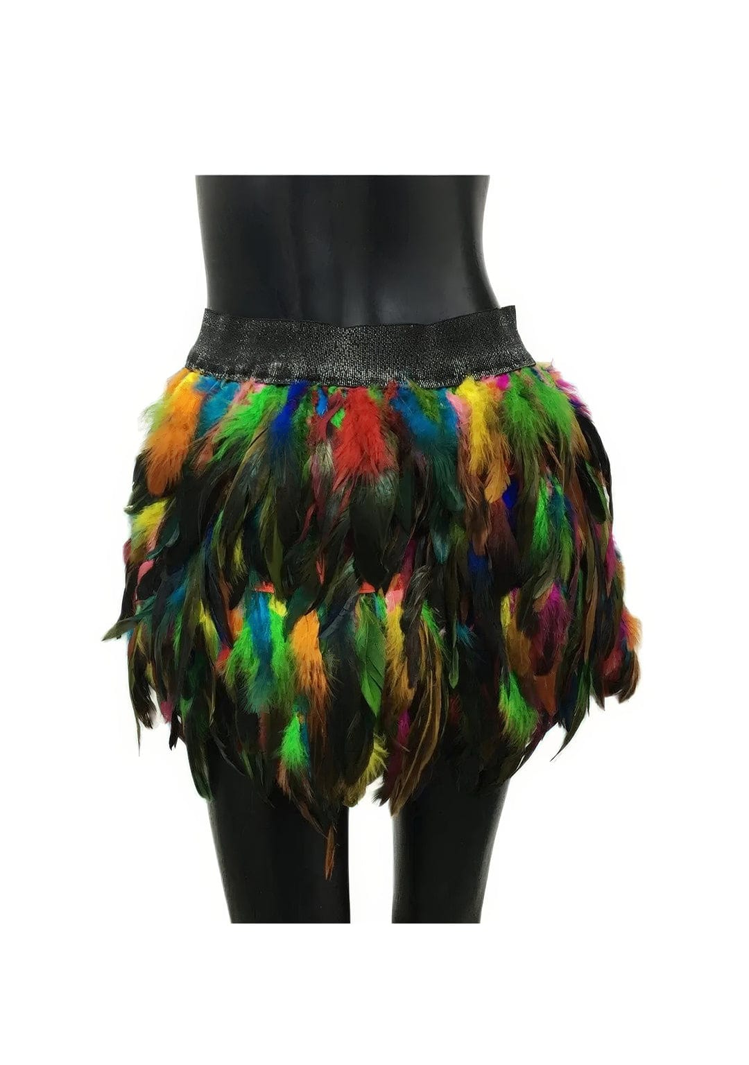 RAVEOWN | Jupe à Plumes | RavenGlow Couleur / XS-S