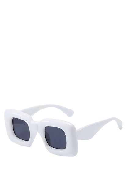 RAVEOWN | Lunette Bubble Carré Blanc