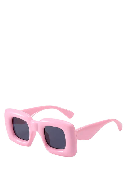 RAVEOWN | Lunette Bubble Carré Rose