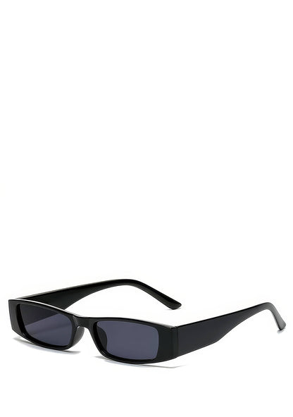 Lunettes de Soleil Rectangulaires Étroites