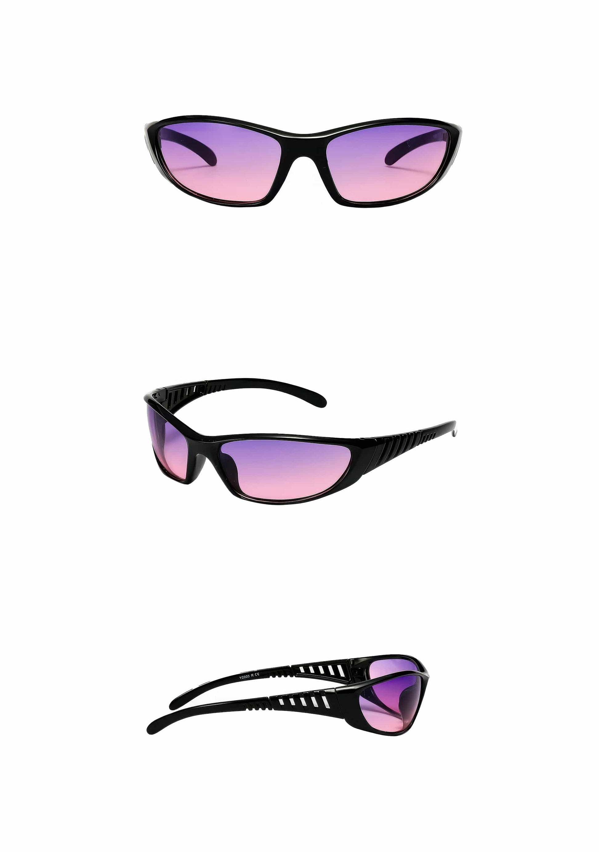 Raveown | Lunettes de Soleil Rose | G.Rave Violet et Noir