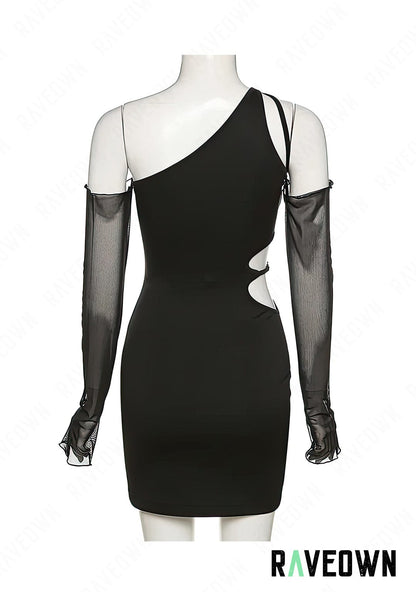 RAVEOWN | Robe Découpe avec Manches | Go.Rave