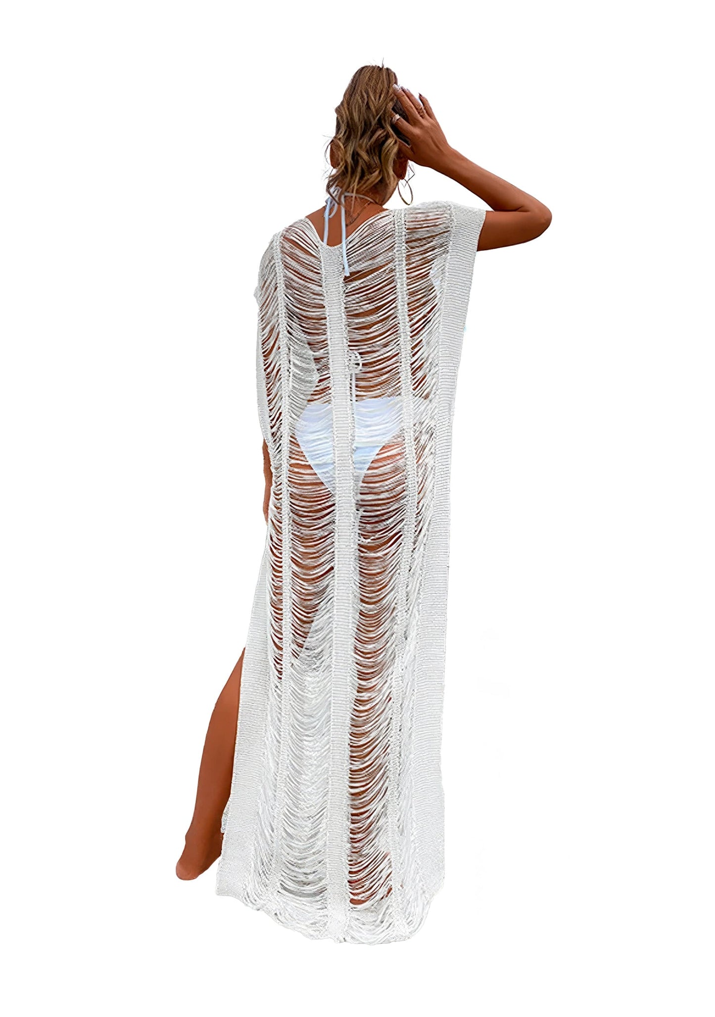 RAVEOWN | Robe Longue Bohème | Esprit Libre Blanc