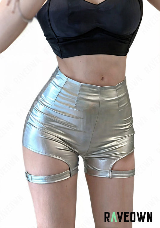 RAVEOWN | Short Lanière | MOON SILVER