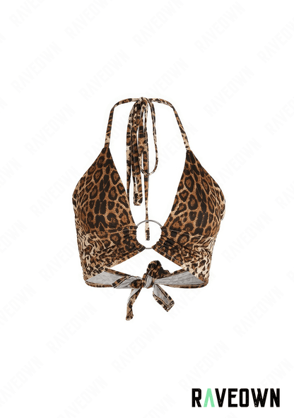 RAVEOWN | Top léopard Anneau | SAUVAGE