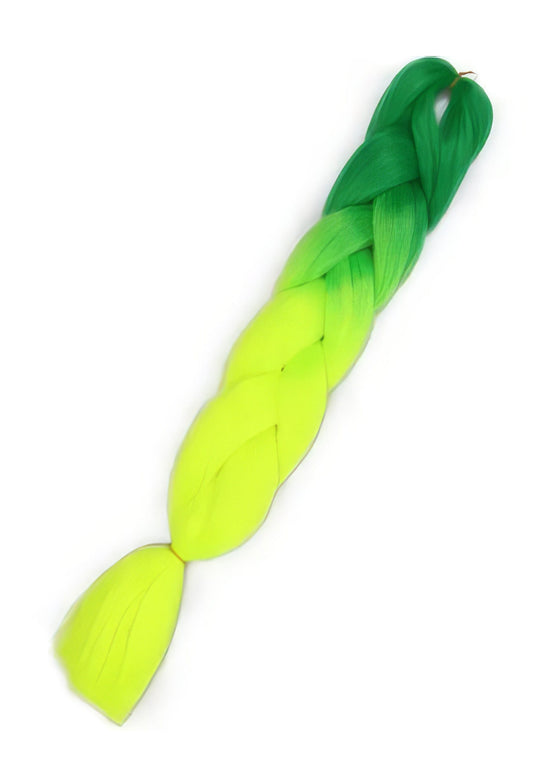 RAVEOWN | Tresse Extension | Nuance Vert B38 Nuance Vert / 60cm