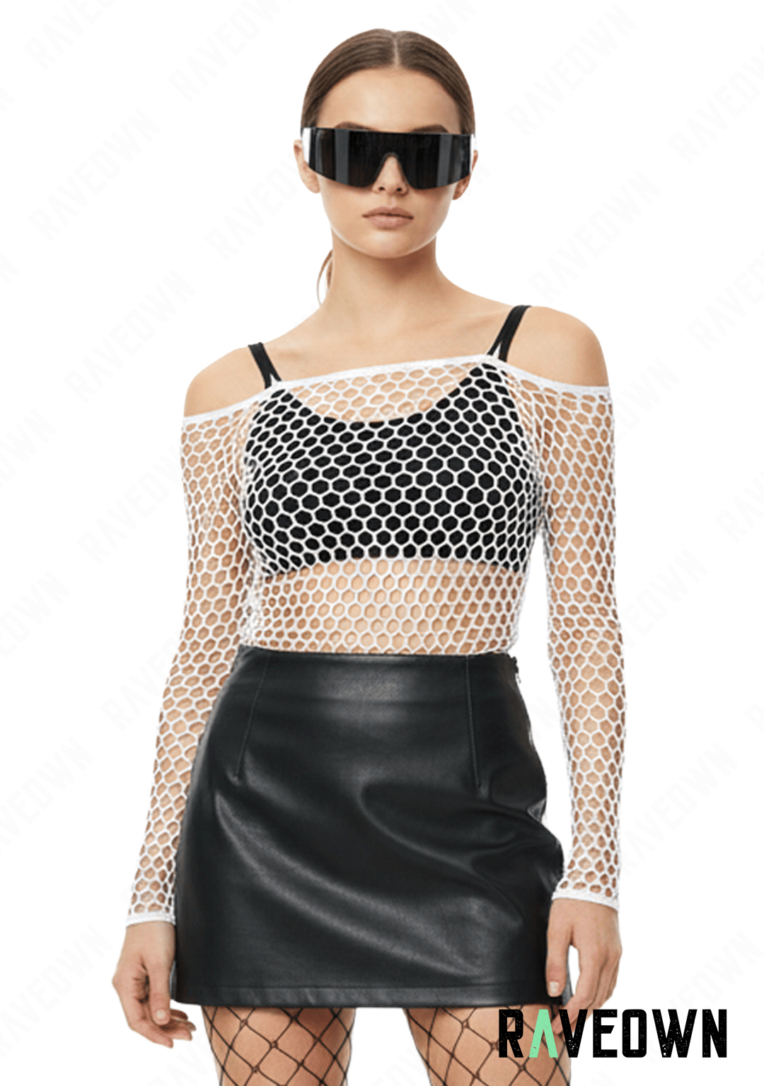 Top Résille Blanc | CLEARITY