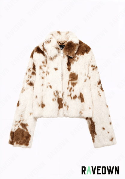 Veste Motif Vache | Sauvage | RAVEOWN