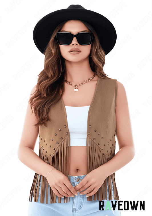 Veste Sans Manches Western | BOHO Spirit